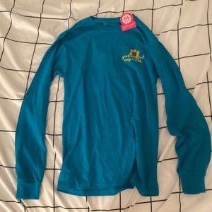 Girlie Girl Originals Turquoise Sweatshirt Size S